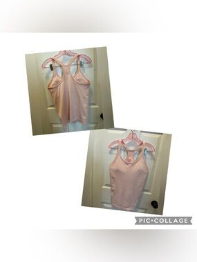 🍋 EUC Lululemon Ebb to Street Tank Top - Pink Mist (?) - Sz 10